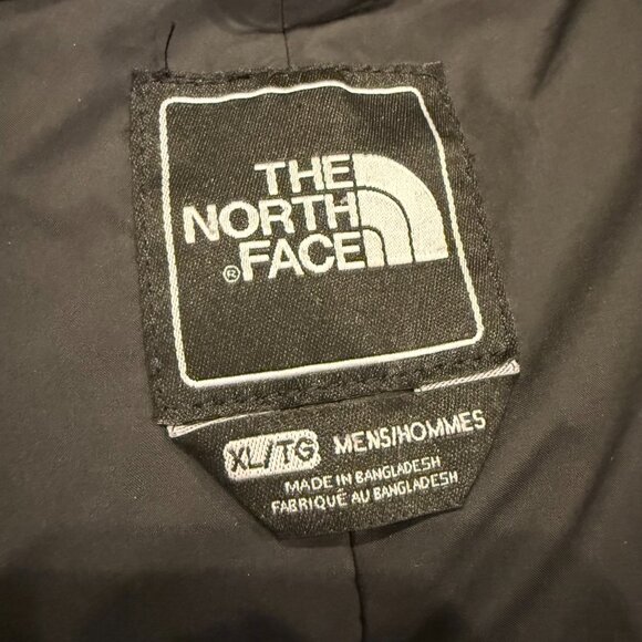 The North Face Vest Mens XL Black Nuptse 700 Down Puffer Insulated Full Zip - Picture 4 of 5